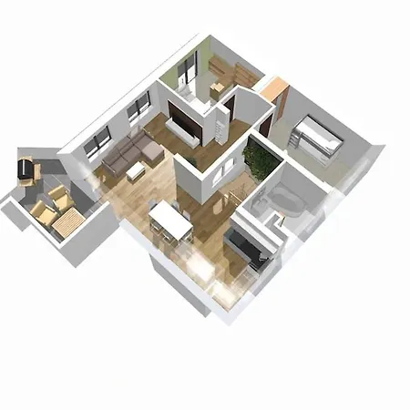 Luxurious, Floral Penthouse Terrace&sauna Appartement